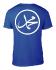 Tee shirt bleu éléctrique AM 313 Mohammad